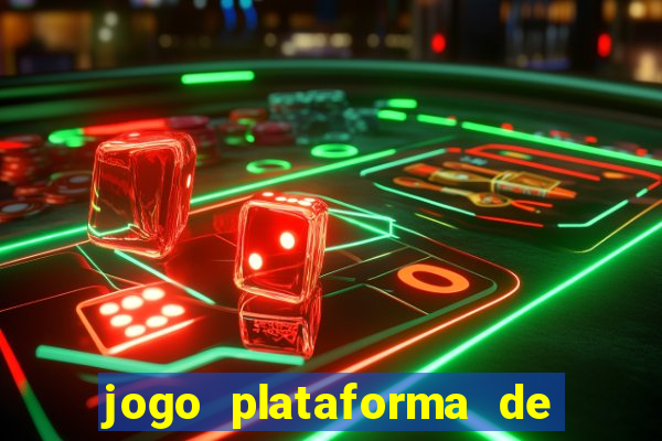 jogo plataforma de 3 reais